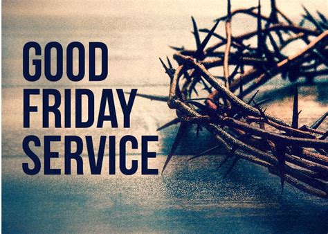 good friday services near me